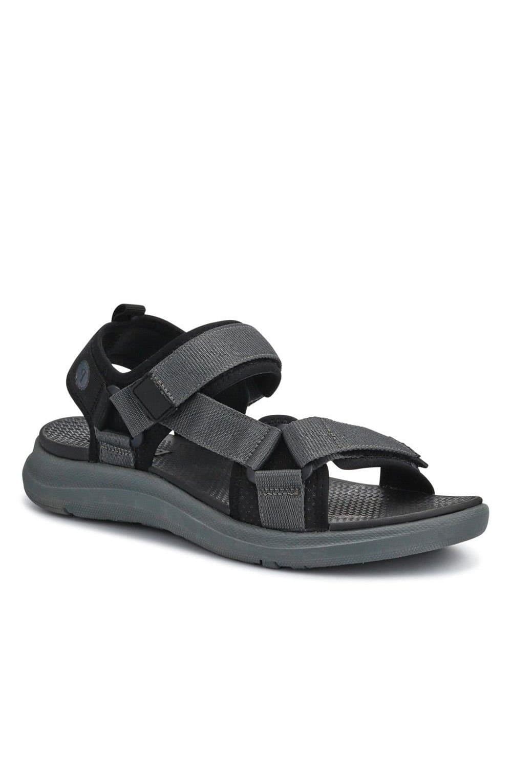 Pavers Pavers Men's Touch-Fastening Casual Sandals in Grey