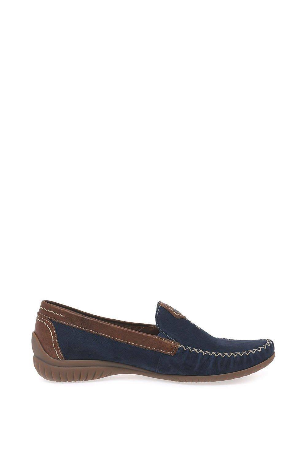 Gabor Gabor Women's 'California' Moccasins in Navy - 3
