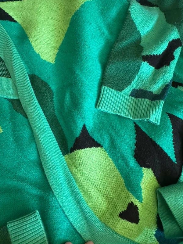 Never Fully Dressed Never fully dressed kimono knitted green summer