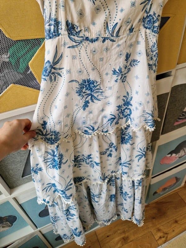 Never Fully Dressed Never fully dressed Blue Floral Peony Dress size 12 BNWOT
