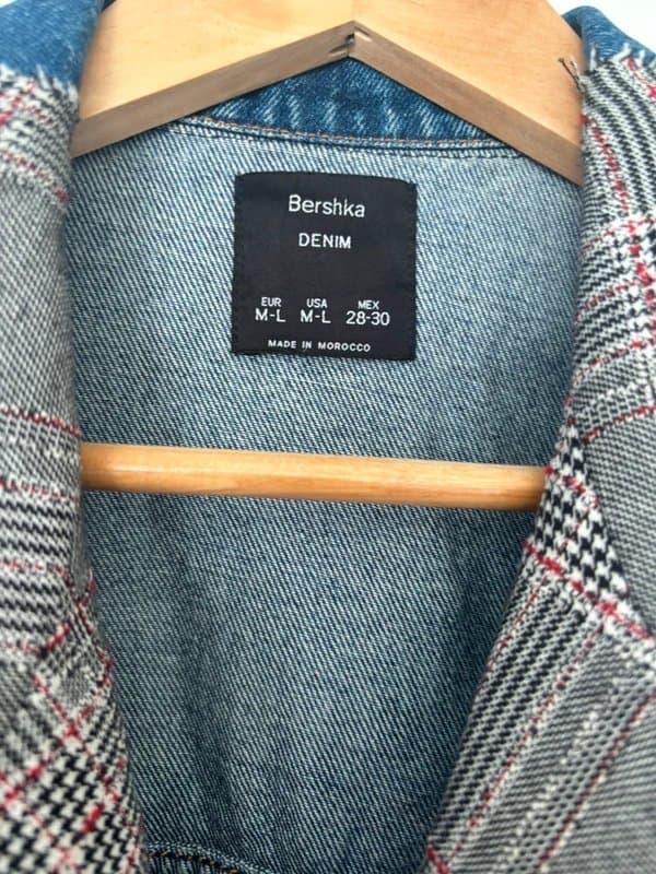 Bershka Denim x Blazer hybrid jacket