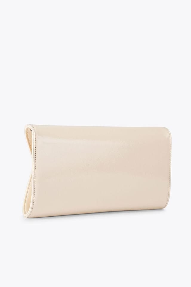 Carvela Carvela Women's 'Spirit Clutch' Patent Bag in Cream - 3