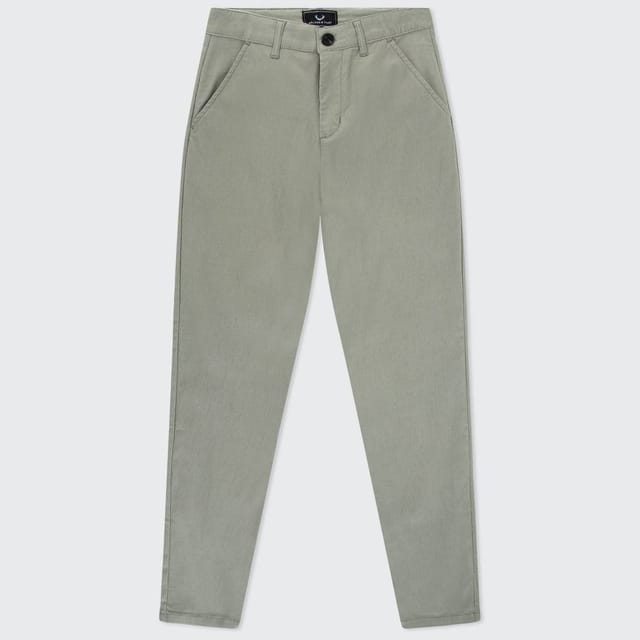 Walker & Hunt Walker & Hunt Men's Smart Pant in Green - 2