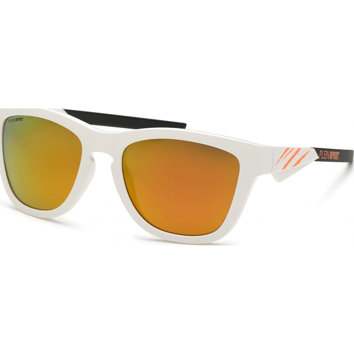 Plein Sport Plein Sport Men's SSP008-54847P Square/Rectangle Sunglasses in White - 1