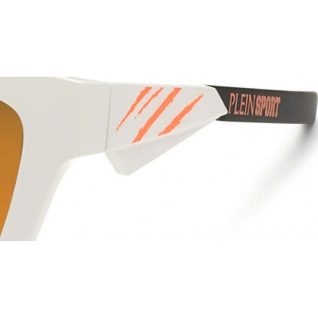 Plein Sport Plein Sport Men's SSP008-54847P Square/Rectangle Sunglasses in White - 2