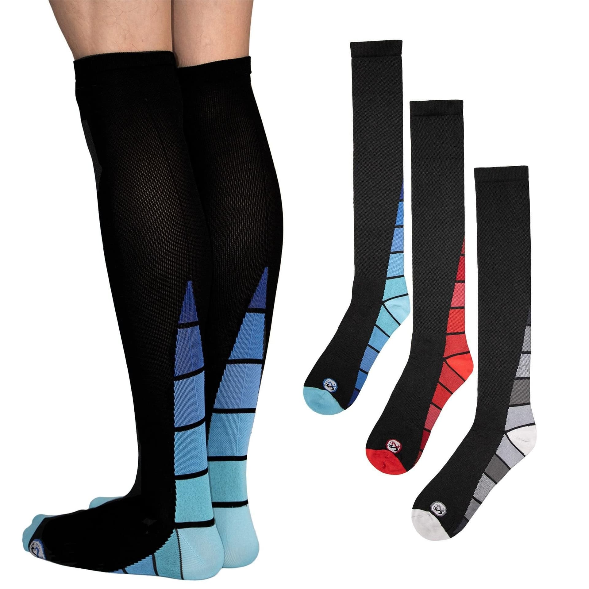 Public Dealz Public Dealz Men's Compression Socks Multicolor
