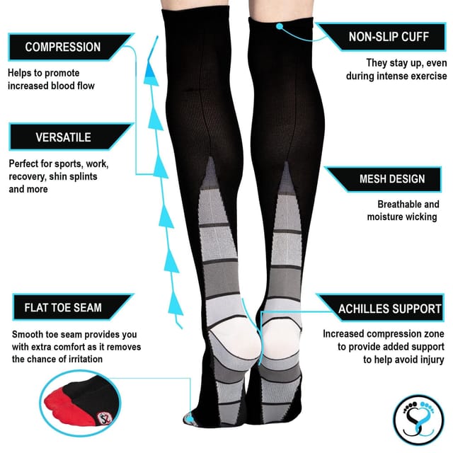 Public Dealz Public Dealz Men's Compression Socks - 2