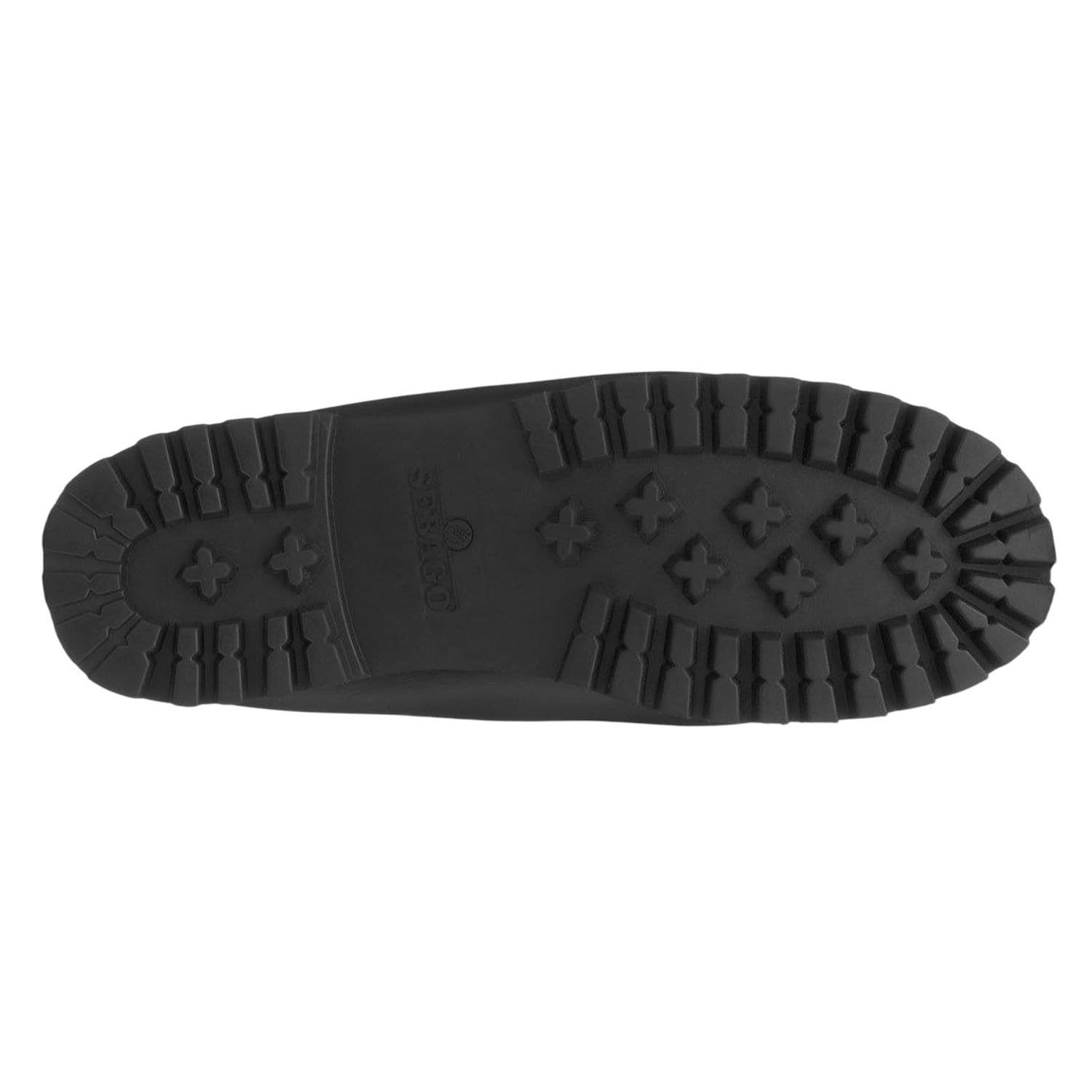 Sebago Sebago Women's Ranger Zebra Print Buff Leather Moccasins in Black - 4
