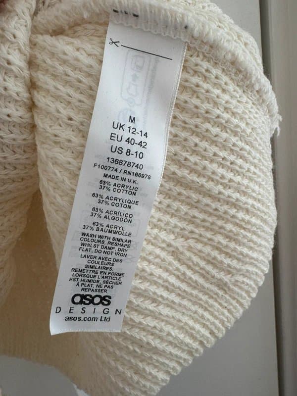 ASOS ASOS knit waistcoat