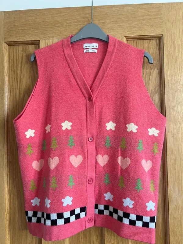 Native youth Native Youth colourful waistcoat