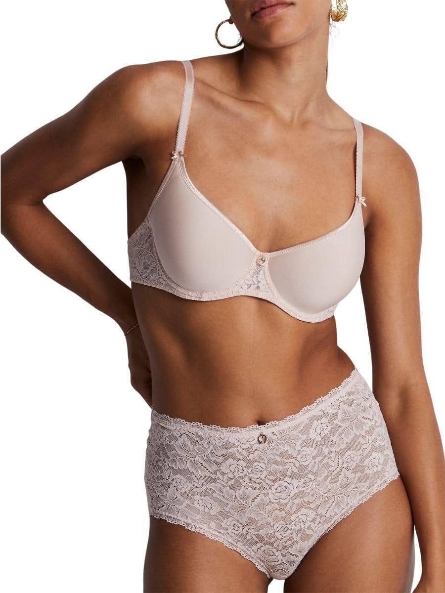 Aubade Aubade Women's Rosessence Care High Waisted Brief in Pink - 4