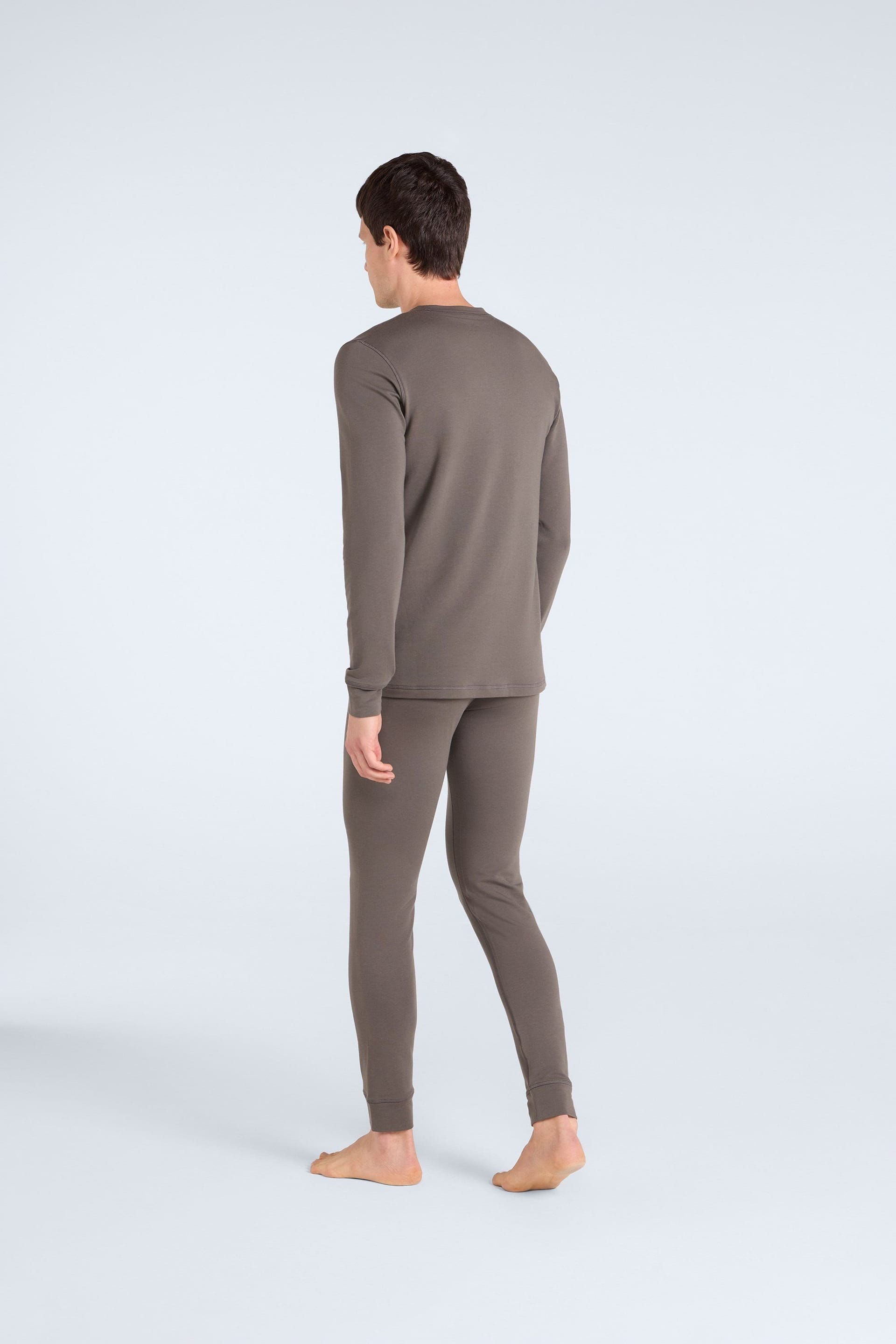 Animal Animal Men's 'Blaze' Lightweight Comfortable Stretchy Active Base Layer Leggings in Olive - 4