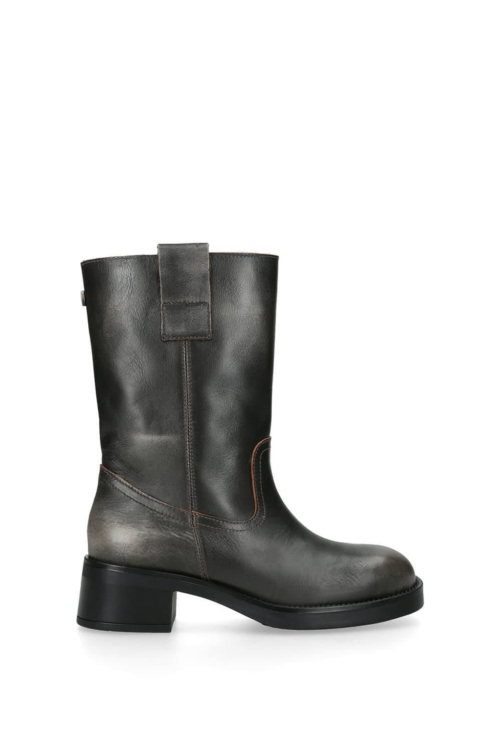 Steve Madden Steve Madden Women's Black Leather Boots