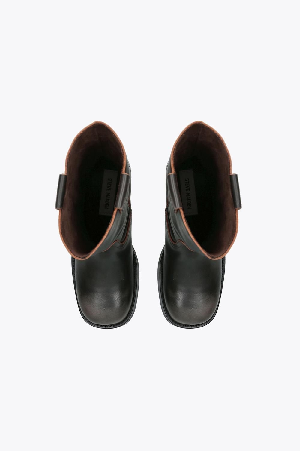 Steve Madden STEVE MADDEN Women's 'Benedict' Leather Boots in Black - 2