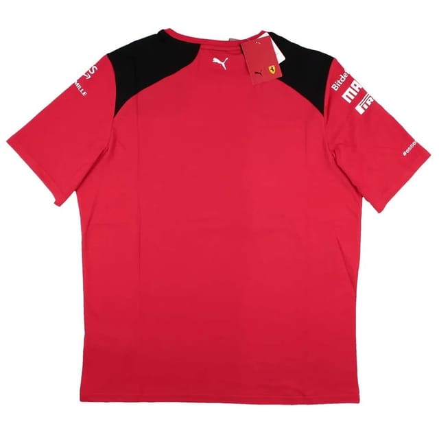 Scuderia Ferrari Scuderia Ferrari Men's Personalised 2023 Team Tee Red - 2