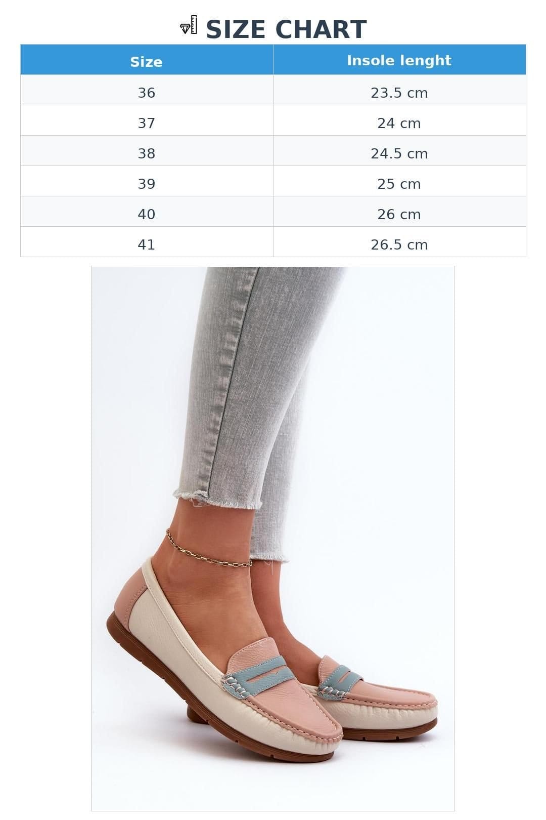 Love Lace Love Lace Women's Classic Moccasin Shoes with Rounded Toe Comfort Everyday in Pink - 4