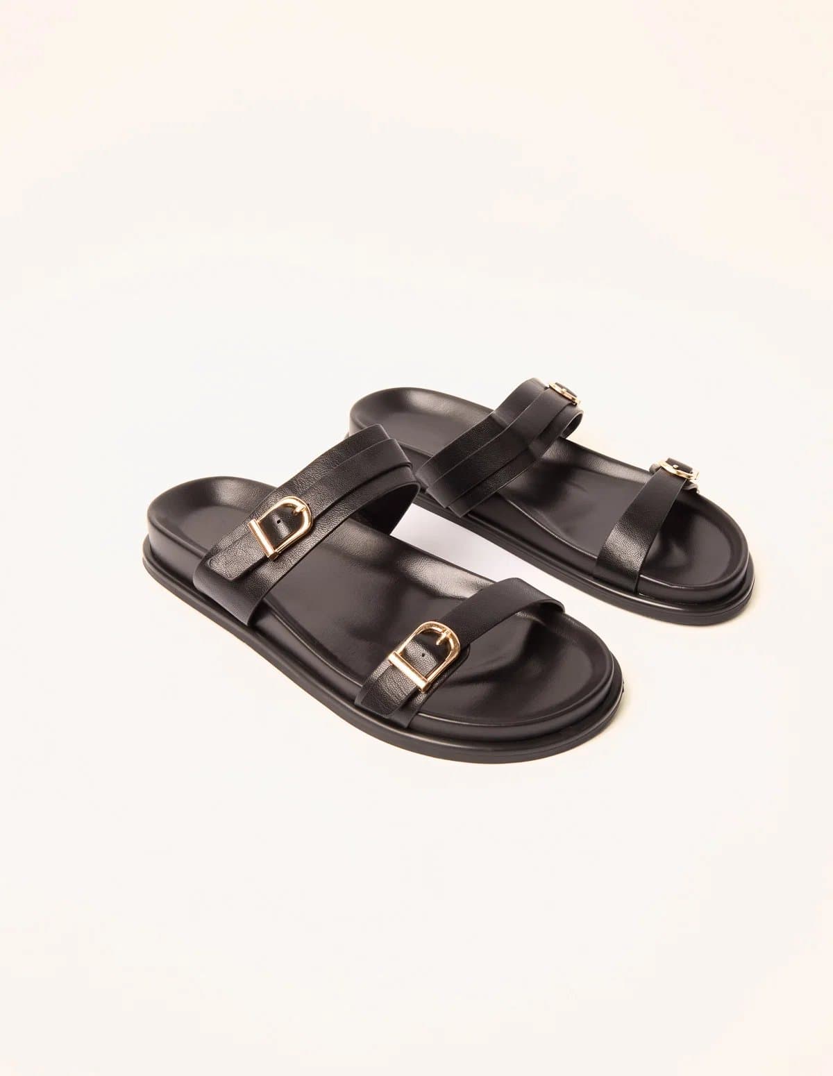 Blue Vanilla Buckled Strap Sandals