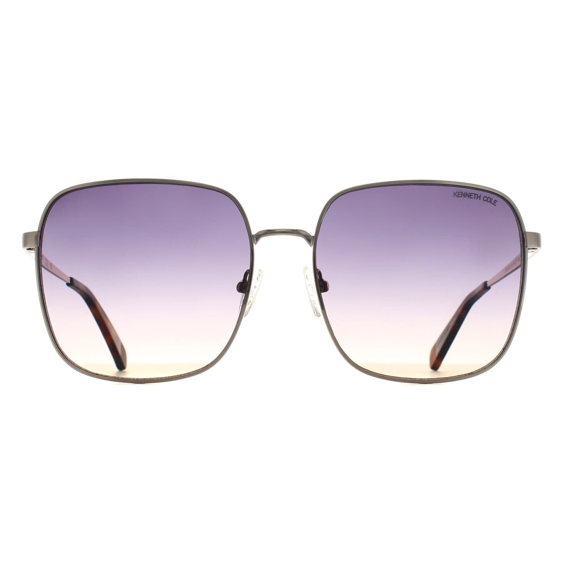 Kenneth Cole New York Kenneth Cole New York Women's Square Pale Gold Blue Gradient KC00025