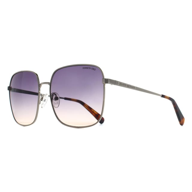 Kenneth Cole New York Kenneth Cole New York Women's Square Pale Gold Blue Gradient KC00025 - 2