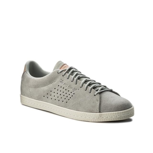 Le Coq Sportif Le Coq Sportif Women's Charline Lace-Up Grey Suede Leather Trainers - 2