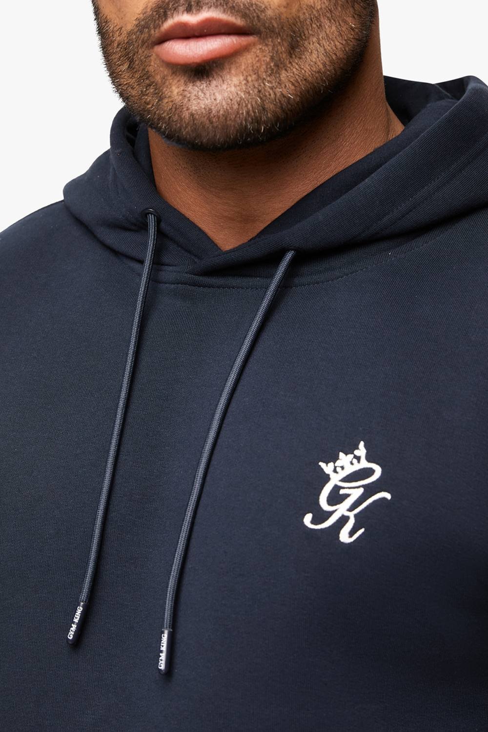 Gym King GYM KING Men's Fundamental Hood Navy - 2