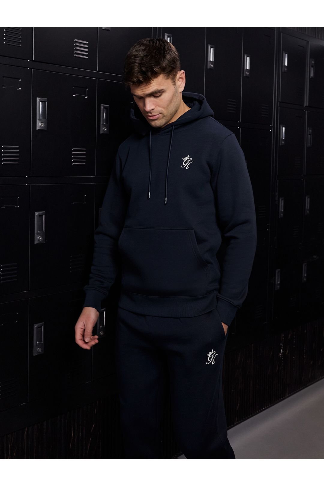 Gym King GYM KING Men's Fundamental Hood Navy - 3