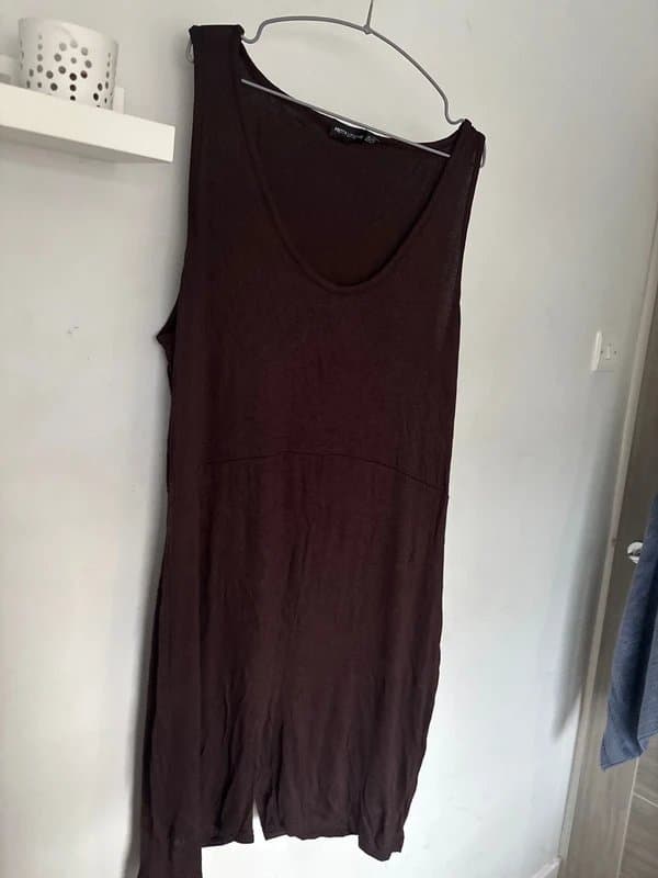 PLT Chocolate brown playsuit size 26 PLT