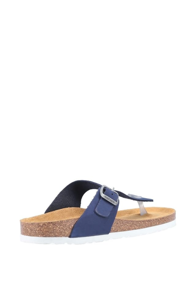 Hush Puppies Hush Puppies Women's 'Kayla' Leather Sandals in Navy - 2