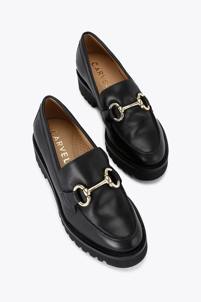Carvela Carvela Women's 'Chester' Leather Flats in Black - 2