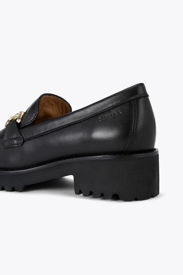 Carvela Carvela Women's 'Chester' Leather Flats in Black - 3