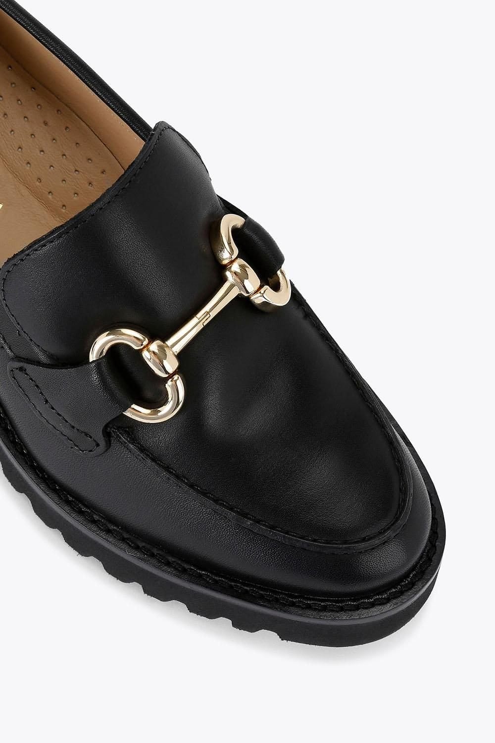 Carvela Carvela Women's 'Chester' Leather Flats in Black - 4