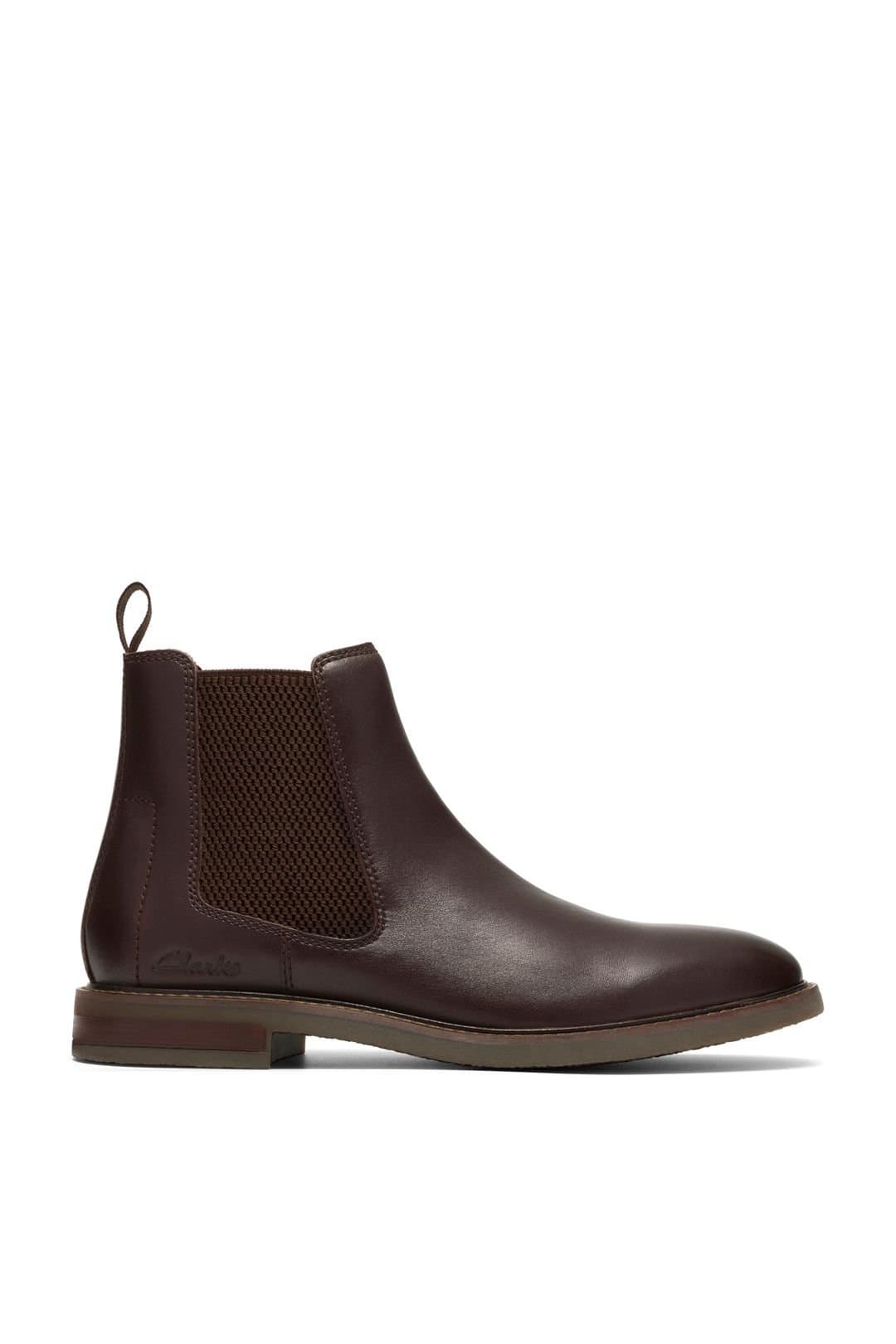 Clarks Clarks Men's Jaxen Easy Leather Shoes Brown
