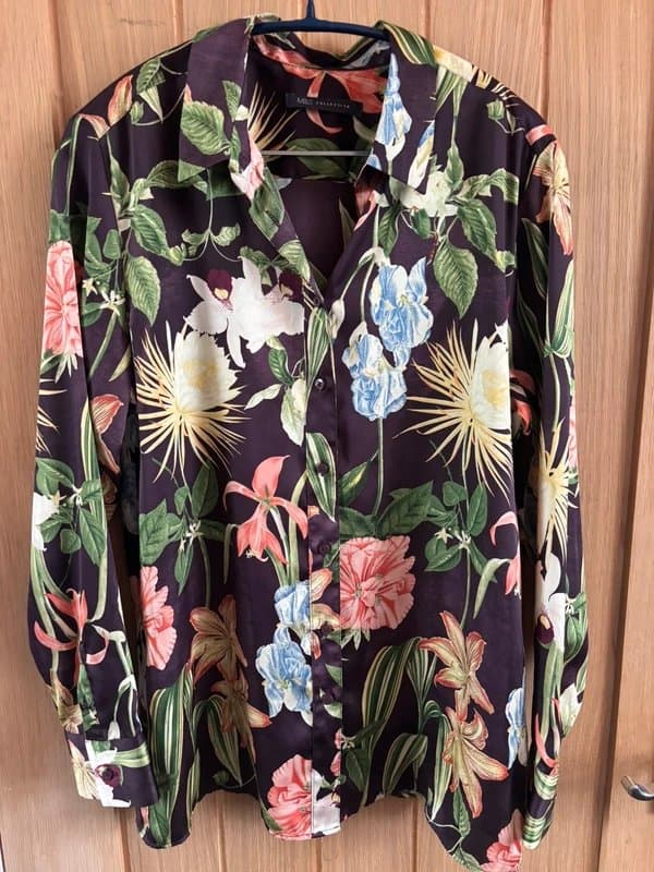 M&S Collection M&S Collection Floral Blouse Size 10 – Statement Print