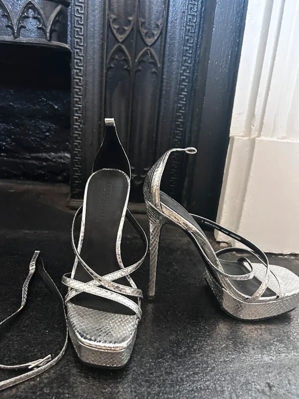 ASOS Silver platforms