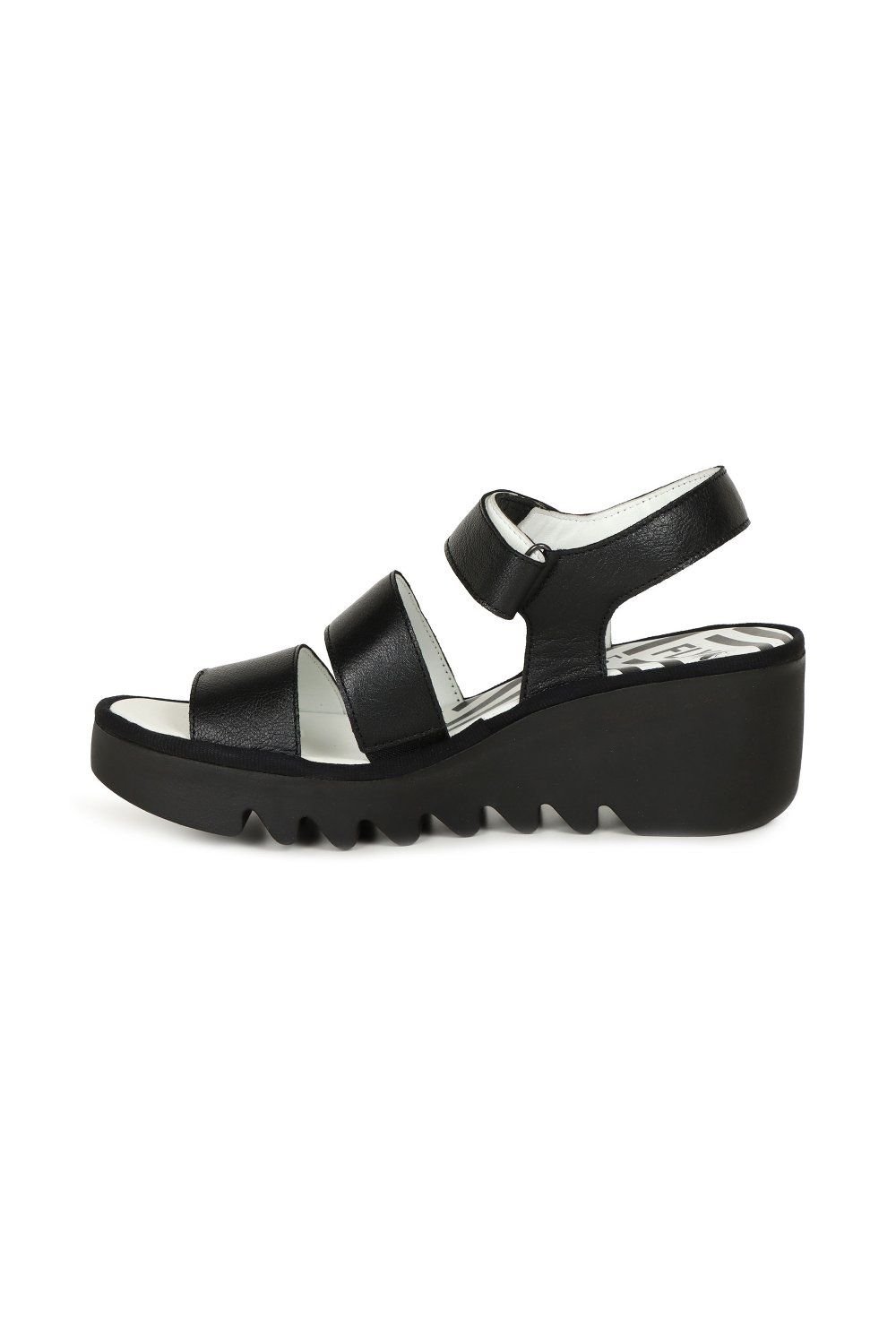 Fly London Fly London Women's 'Bexy' Wedge Heel Sandals in Black - 2