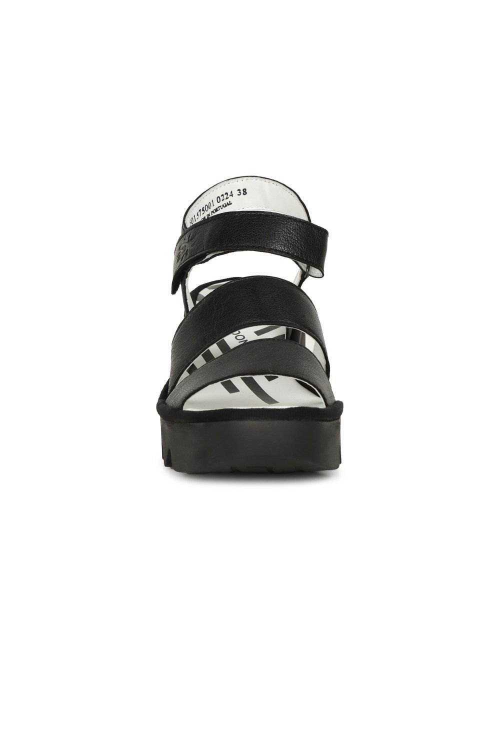 Fly London Fly London Women's 'Bexy' Wedge Heel Sandals in Black - 3