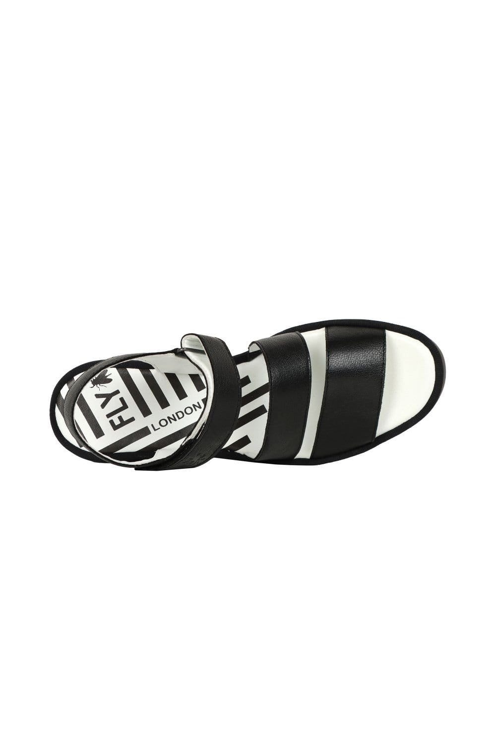 Fly London Fly London Women's 'Bexy' Wedge Heel Sandals in Black - 4