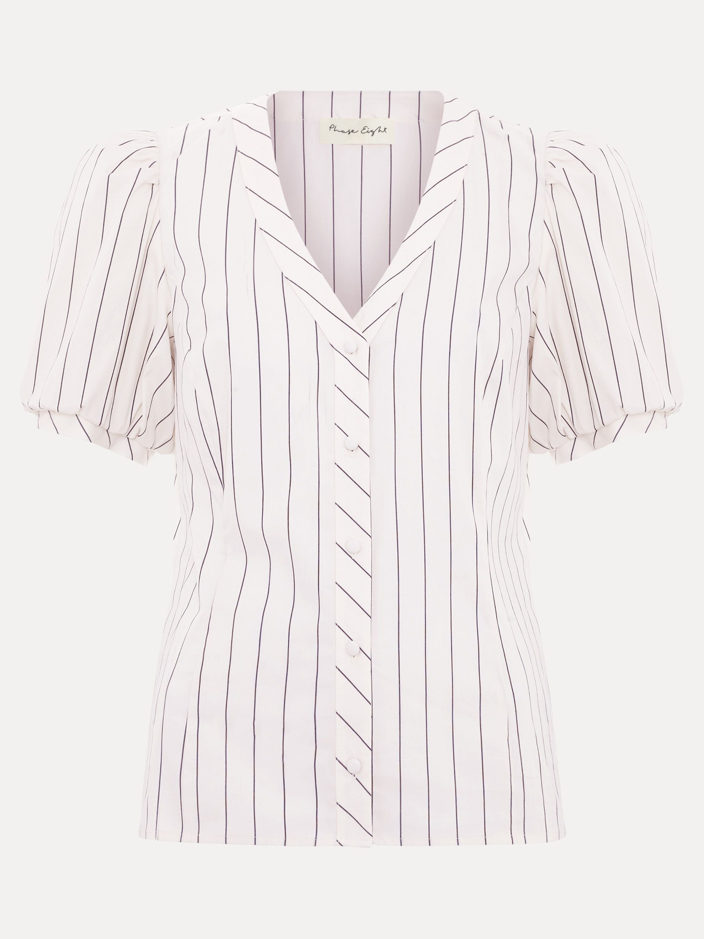 Phase Eight Phase Eight Women's Elora V-Neck Blouse in White - 2