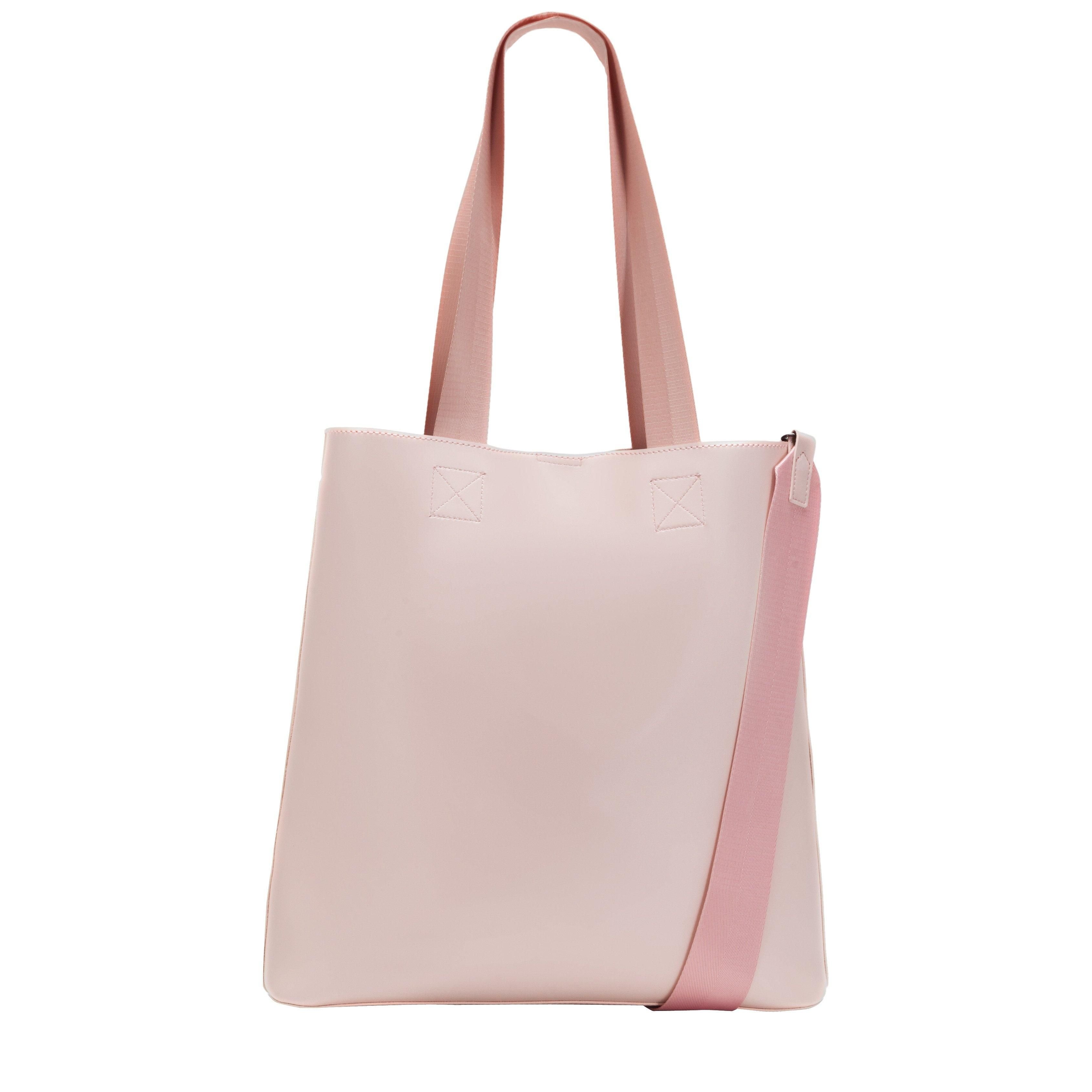 Claudia Canova Claudia Canova Women's Eugenia Twin Strap Twin Pocket Tote Bag in Pink - 2