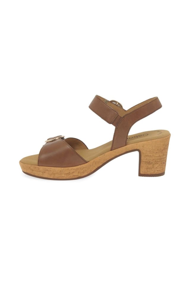 Gabor Gabor Women's 'Fantastica' Heeled Sandals in Camel - 2