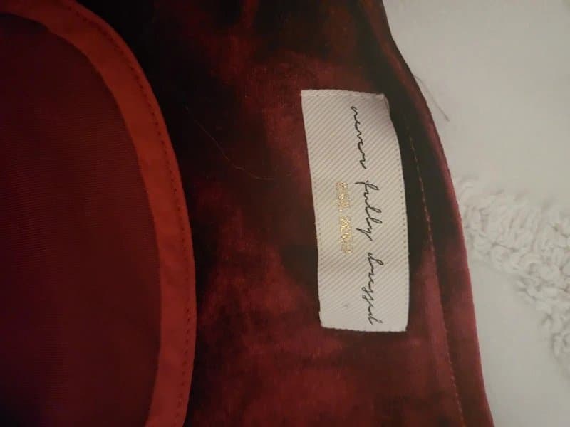 Never Fully Dressed Never fully dressed velvet top