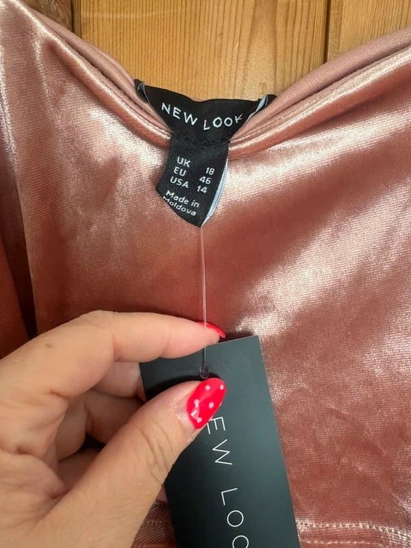 New Look Velvet bodysuit