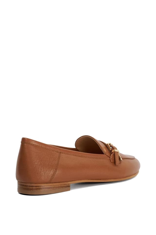 Dune London Dune London Women's 'Greya' Leather Loafers in Brown - 3