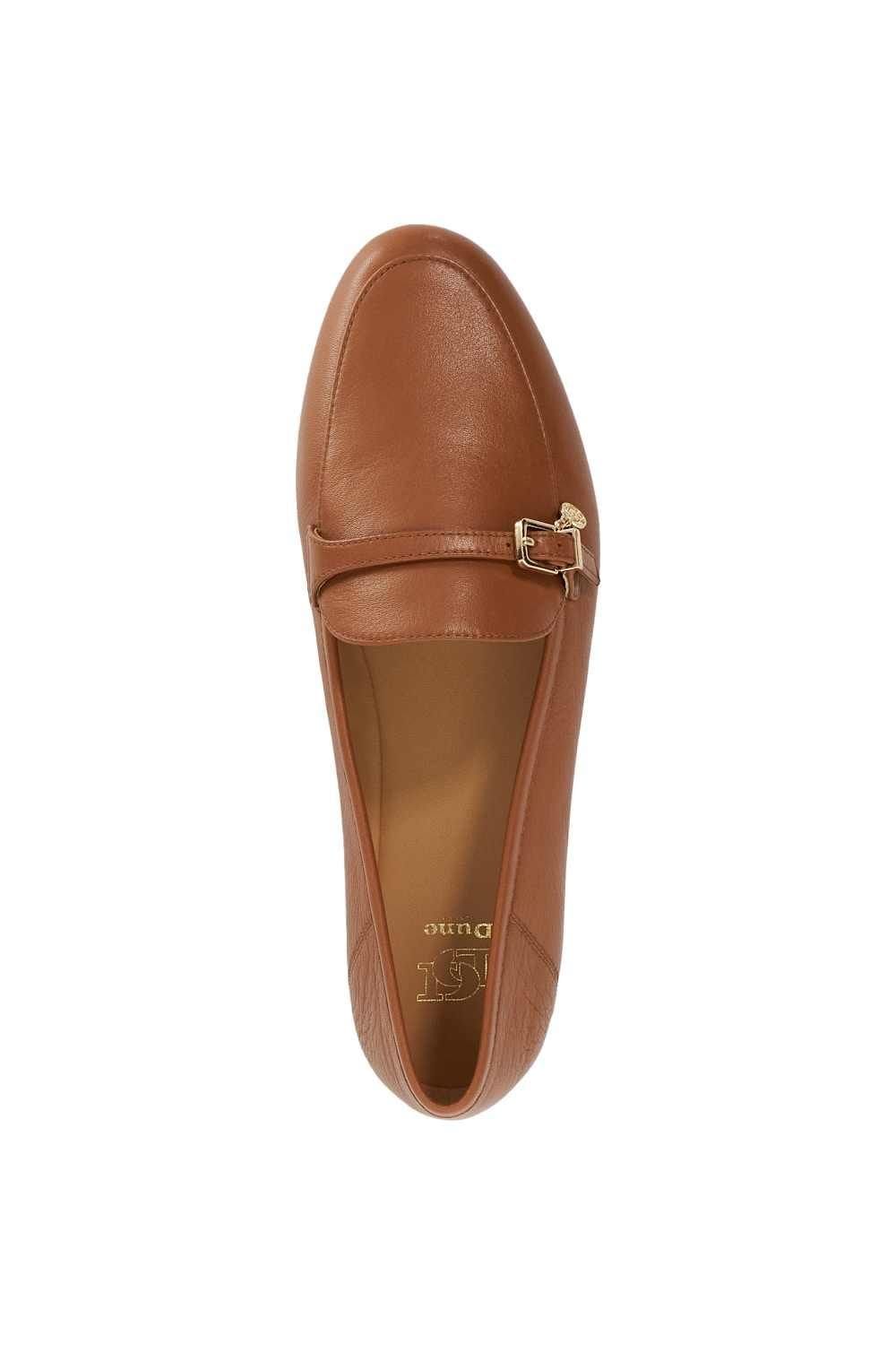 Dune London Dune London Women's 'Greya' Leather Loafers in Brown - 4