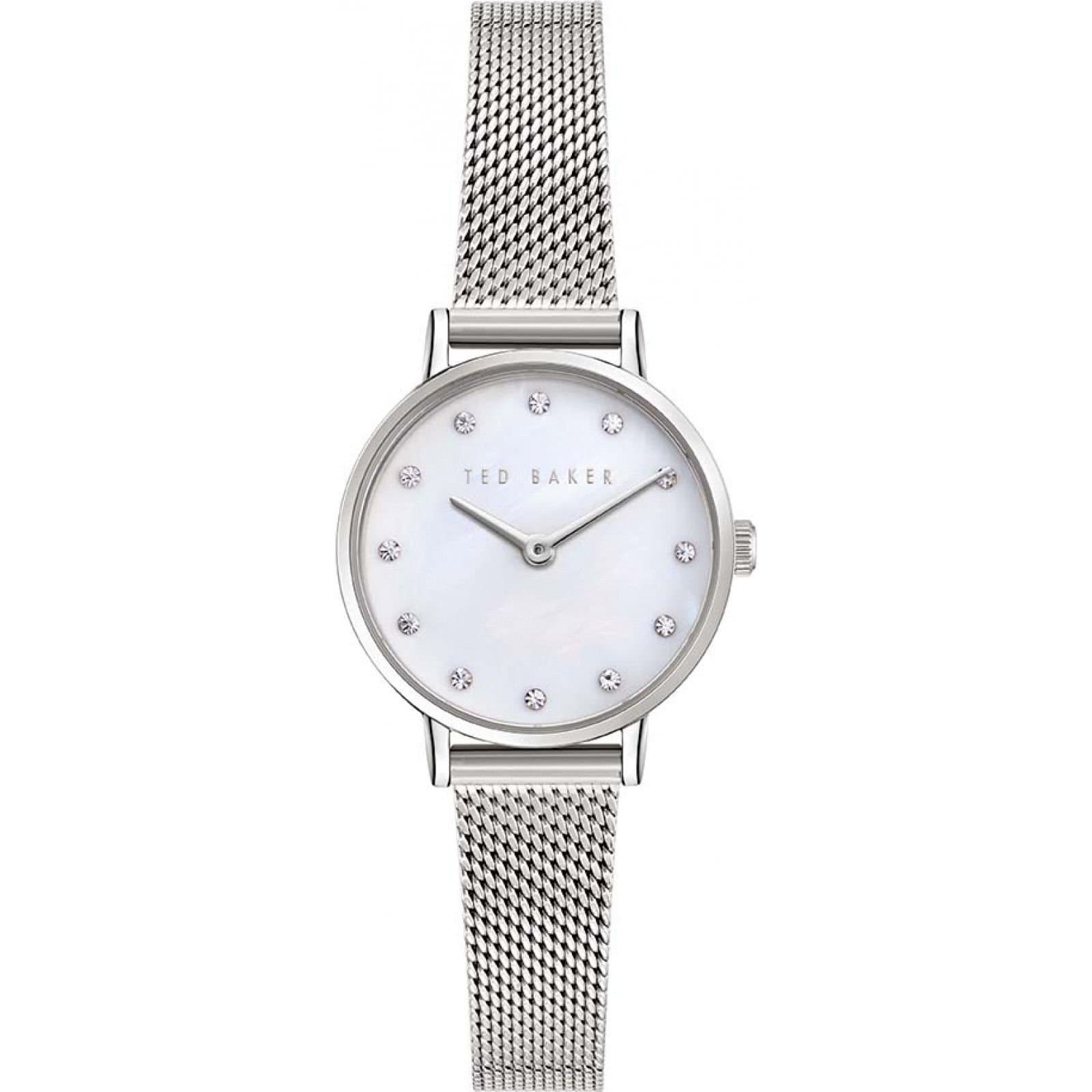 Ted Baker Ted Baker Women's BKPSTF406 Classic Chic 28mm Quartz Watch in Silver