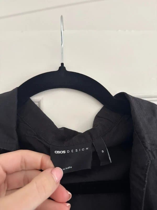ASOS Men’s asos v neck linen shirt