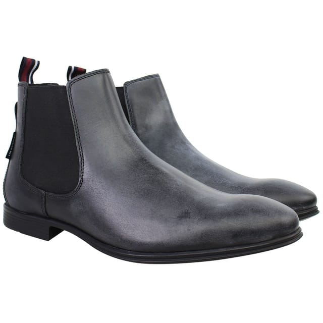 Ben Sherman Ben Sherman Men's Lombard Black Chelsea Boots - 2