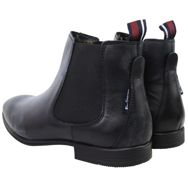 Ben Sherman Ben Sherman Men's Lombard Black Chelsea Boots - 3