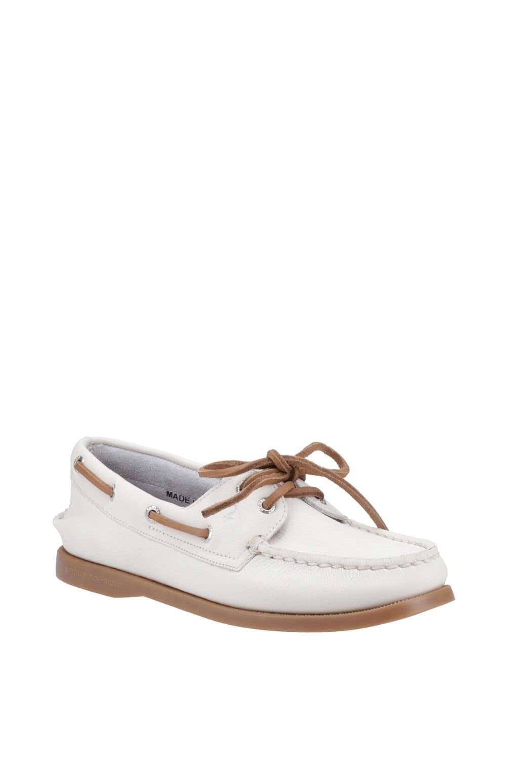 Sperry Sperry Women's Authentic 2 Eye Boat Shoe in White