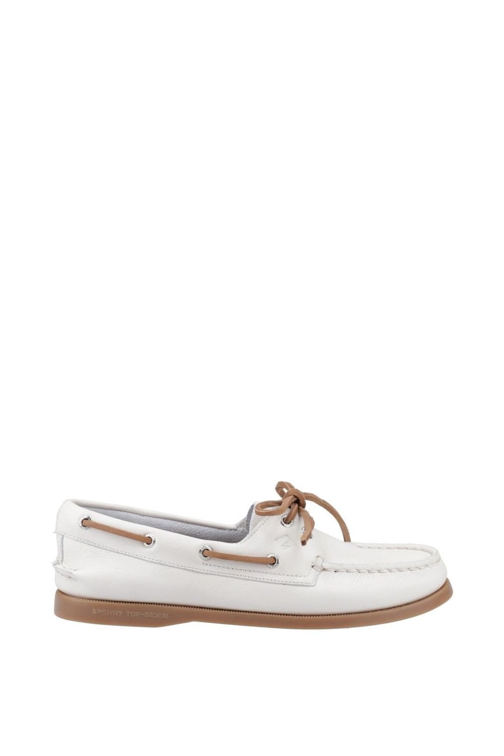 Sperry Sperry Women's Authentic 2 Eye Boat Shoe in White - 4